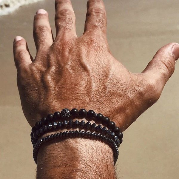 mo7bl iron selling fashion elastic black frosted stone jewelry stone 8mm bracelet set for women bracelet bracelet w9h0p, Golden;silver
mo7bl iron selling fashion elastic black frosted stone jewelry stone 8mm bracelet set for women bracelet bracelet w9h0p, Golden;silver