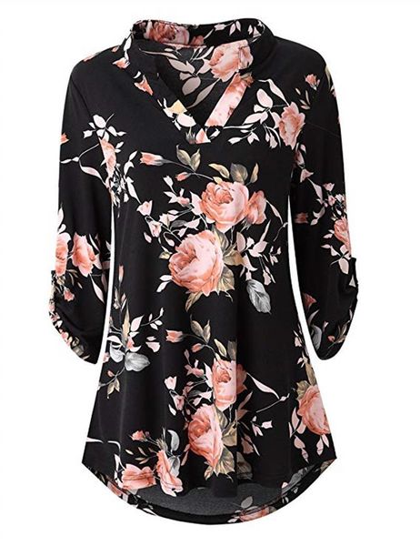 women's blouses & shirts 2021 women vintage floral blouse casual chic shirt chemise office work blusas feminina ladies plus size 2xl b, White
women's blouses & shirts 2021 women vintage floral blouse casual chic shirt chemise office work blusas feminina ladies plus size 2xl b, White