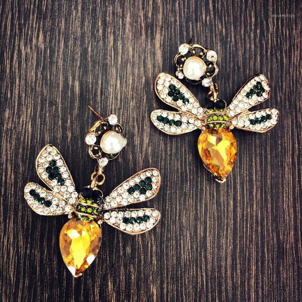 qiaose rhinestone bees charm dangle earrings for women fashion jewelry bohemian collection earrings accessories wholesale1, Silver
qiaose rhinestone bees charm dangle earrings for women fashion jewelry bohemian collection earrings accessories wholesale1, Silver