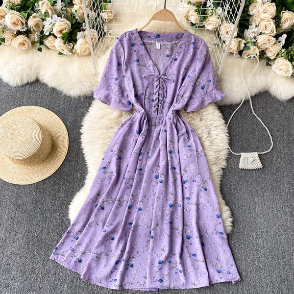2021 new vintage floral singiny girly drawstring short-sleeve to the line summer dress dressed in skinny vnpb, Black;gray
2021 new vintage floral singiny girly drawstring short-sleeve to the line summer dress dressed in skinny vnpb, Black;gray