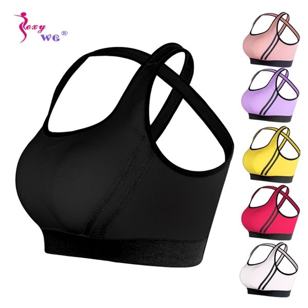 sexywg woman girls sports bra cross back running gym vest female fitness active clothing seamless brassiere yoga sport bra t200601, White
sexywg woman girls sports bra cross back running gym vest female fitness active clothing seamless brassiere yoga sport bra t200601, White
