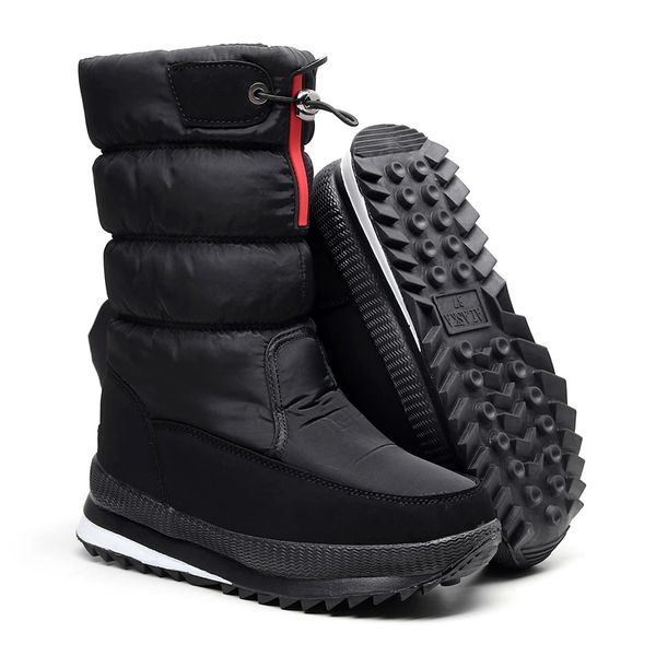 2020 snow boots waterproof mid calf boots for women female winter shoes women booties plush warm winter mujer #ch3z, Black
2020 snow boots waterproof mid calf boots for women female winter shoes women booties plush warm winter mujer #ch3z, Black