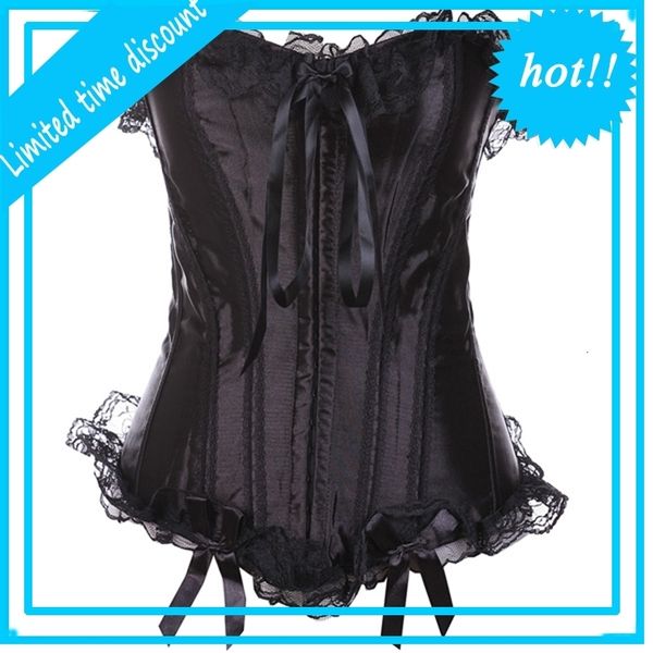 in stock wholesale women steampunk renaissance corset up plus size bustier waist cinchers with lace border 0838, Black;white
in stock wholesale women steampunk renaissance corset up plus size bustier waist cinchers with lace border 0838, Black;white