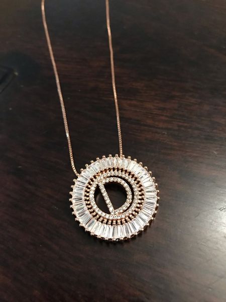 initial cz necklace personalized letter necklace for women accessories girls party wedding jewelry, Silver
initial cz necklace personalized letter necklace for women accessories girls party wedding jewelry, Silver