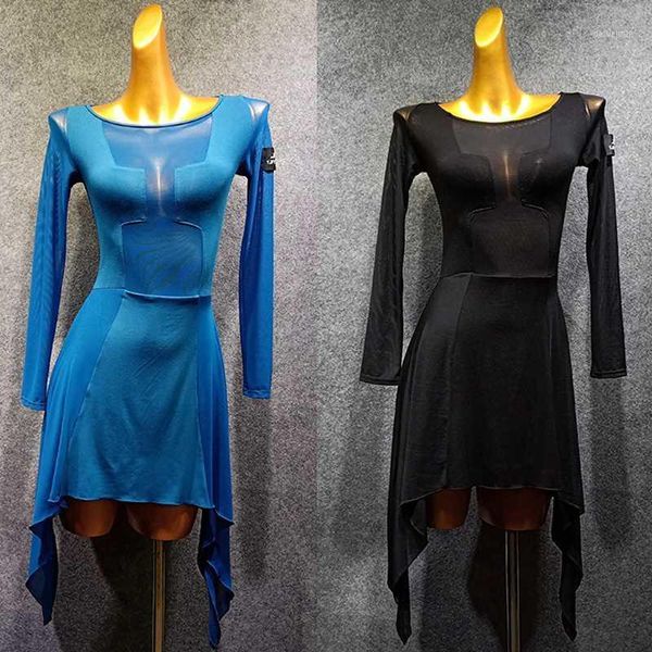 latin dance dress lady fitting swing skirt hem practice clothes performance costume new women dress samba salsa dance wear 14541, Black;red
latin dance dress lady fitting swing skirt hem practice clothes performance costume new women dress samba salsa dance wear 14541, Black;red