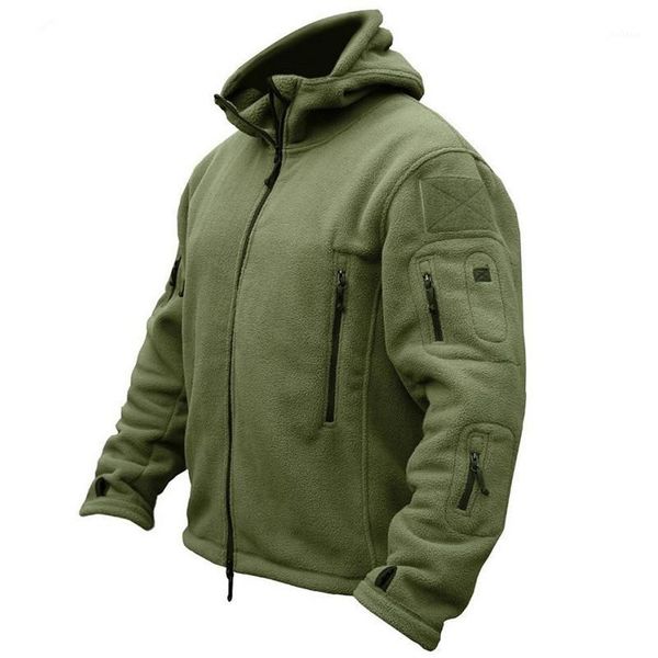 autumn men fleece jacket tactical soft shell hooded jacket winter mens multi-pocket zipper warm polar army coat outwear1, Black;brown
autumn men fleece jacket tactical soft shell hooded jacket winter mens multi-pocket zipper warm polar army coat outwear1, Black;brown