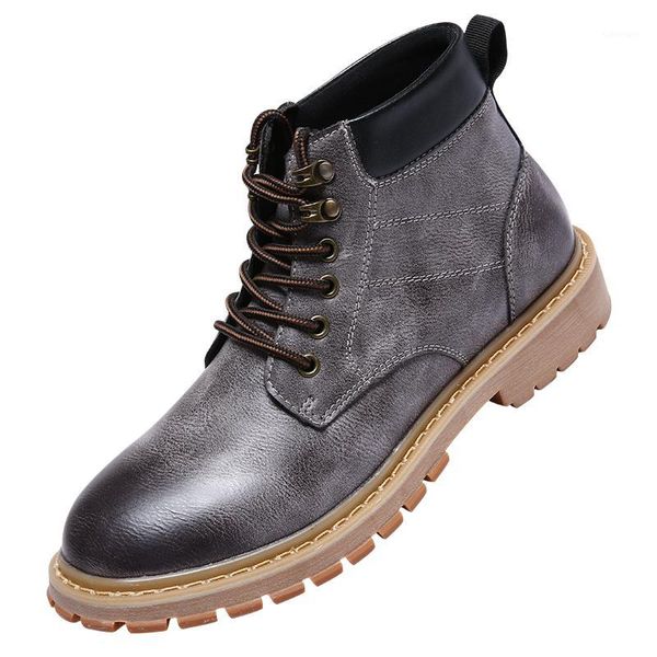 men leather ankle boots autumn winter women men's boots black motorcycle outdoor working snow men shoes 2020 s1
men leather ankle boots autumn winter women men's boots black motorcycle outdoor working snow men shoes 2020 s1