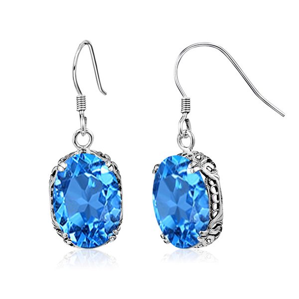 silver 925 fashion jewelry oval blue z earrings for women party valentines earring fine jewellery pendientes wife gifts hot, Black
silver 925 fashion jewelry oval blue z earrings for women party valentines earring fine jewellery pendientes wife gifts hot, Black