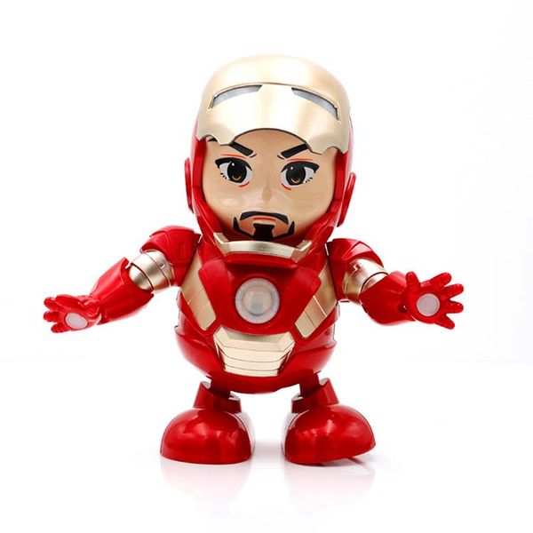 iron dancing music man robot toy leds music flashlight iron tony stark man action figure electronic collectible toy for children
iron dancing music man robot toy leds music flashlight iron tony stark man action figure electronic collectible toy for children