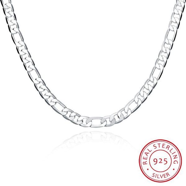 chains lekani 925 sterling silver men necklace jewelry wholesale 6mm 20'' 50cm trendy long figaro chain fine jewelry1
chains lekani 925 sterling silver men necklace jewelry wholesale 6mm 20'' 50cm trendy long figaro chain fine jewelry1