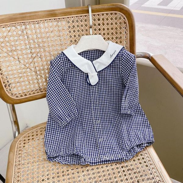 new 2021 infants plaid long sleeve cotton jumpsuit spring girls bodysuit baby girl clothes nz7k, Blue
new 2021 infants plaid long sleeve cotton jumpsuit spring girls bodysuit baby girl clothes nz7k, Blue