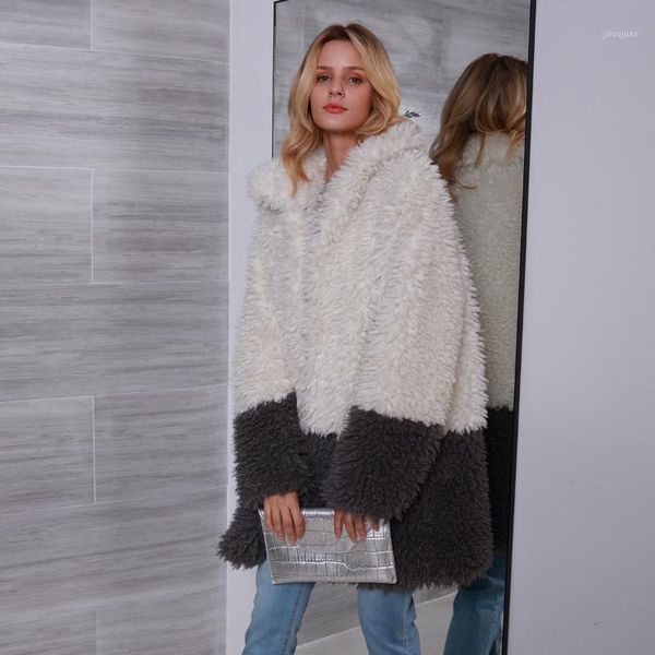 fashion womens ladies warm faux fur coat jacket winter long sleeve plush solid color turn down collar cardigan outerwear1, Black
fashion womens ladies warm faux fur coat jacket winter long sleeve plush solid color turn down collar cardigan outerwear1, Black
