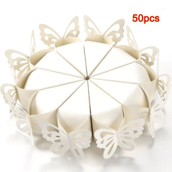 50 pcs butterfly favor gift candy boxes cake style for wedding party baby shower white1
50 pcs butterfly favor gift candy boxes cake style for wedding party baby shower white1