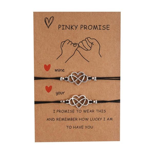 charmsmic 2 pcs/set hollow heart bradied bracelets for couples lovers forever handmade bracelets engagement jewelry decoration, Golden;silver
charmsmic 2 pcs/set hollow heart bradied bracelets for couples lovers forever handmade bracelets engagement jewelry decoration, Golden;silver