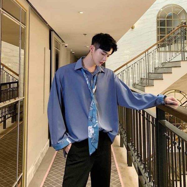 men vintage tie bow collar loose long sleeve casual shirt male women streetwear fashion party dress shirts stage show costumes1, White;black
men vintage tie bow collar loose long sleeve casual shirt male women streetwear fashion party dress shirts stage show costumes1, White;black