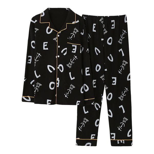 korean men and women couples thin cardigan tracksui couples pajama spring and autumn korean-style long sleeve trousers japanese, Black;brown
korean men and women couples thin cardigan tracksui couples pajama spring and autumn korean-style long sleeve trousers japanese, Black;brown