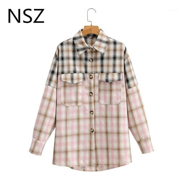 nsz women oversized houndstooth fall jacket long sleeve plaid shirt coat side pocket checked overshirt outerwear1, Black;brown
nsz women oversized houndstooth fall jacket long sleeve plaid shirt coat side pocket checked overshirt outerwear1, Black;brown