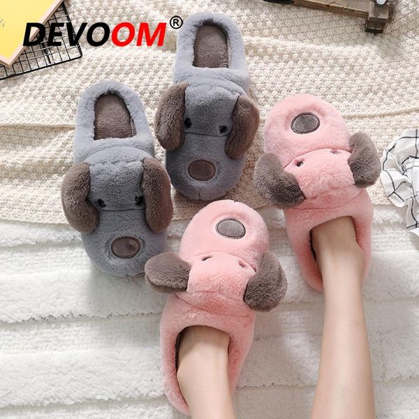 slippers fluffy slipper cartoon dog faux fur furry winter house mules shoes women pink warm indoor home slides plus size 44, Black
slippers fluffy slipper cartoon dog faux fur furry winter house mules shoes women pink warm indoor home slides plus size 44, Black