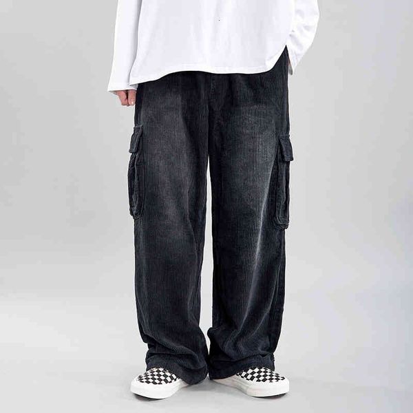 men's pants corduroy trousers mens old school multi-pocket cargo men casual thick baggy straight elasticated-waist wide-leg black pant
men's pants corduroy trousers mens old school multi-pocket cargo men casual thick baggy straight elasticated-waist wide-leg black pant
