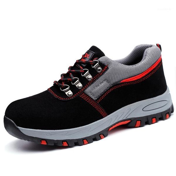boots men's fashion steel toe caps shoes cow suede leather safety shoe security working construction site worker indestructible1, Black
boots men's fashion steel toe caps shoes cow suede leather safety shoe security working construction site worker indestructible1, Black