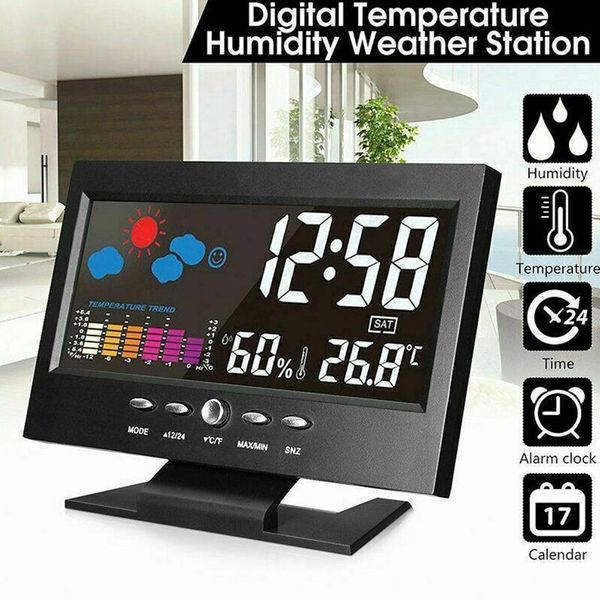 weather clock outdoor sensor, wireless thermometer and hygrometer indoor outdoor,weekend/moon phase/daily alarm/snooze function,battery
weather clock outdoor sensor, wireless thermometer and hygrometer indoor outdoor,weekend/moon phase/daily alarm/snooze function,battery