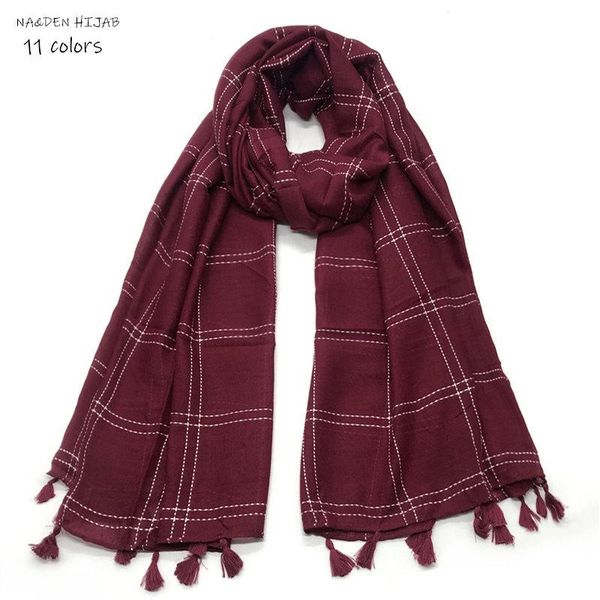 scarves white line plaid hijab scarf tassel fashion women and shawls cosy muslim printed scarfs arab grid hijabs, Blue;gray
scarves white line plaid hijab scarf tassel fashion women and shawls cosy muslim printed scarfs arab grid hijabs, Blue;gray