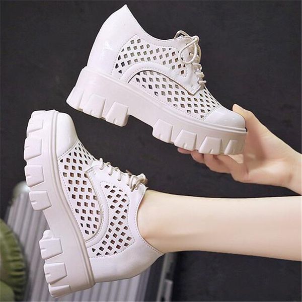2021 new casual summer leather shoes rent to solid inside increase round female toe hollow out shoe riai, Black;white
2021 new casual summer leather shoes rent to solid inside increase round female toe hollow out shoe riai, Black;white