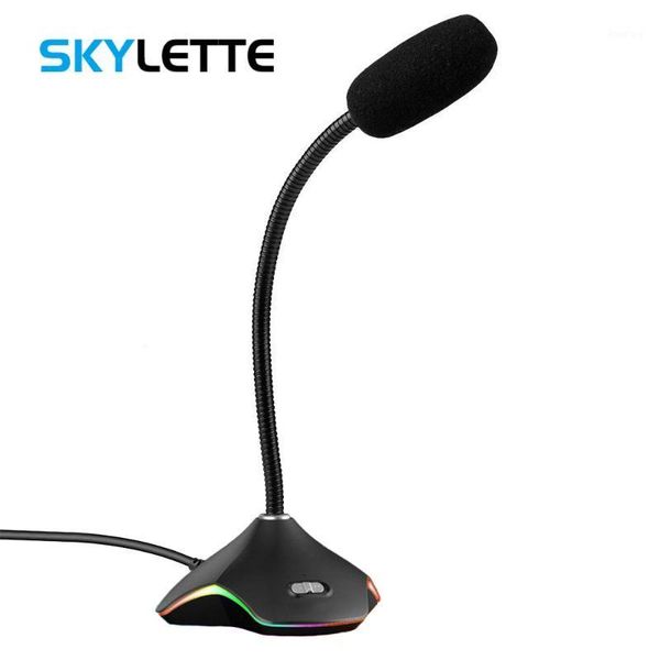 Condenser Microphone USB 3.5mm AUX HD Noise Reduction Noise Removal Omnidirectional Phone Call Conference Desktop Microphone1