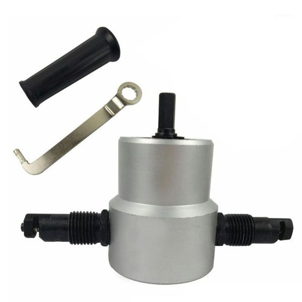 nibble metal cutting double head sheet nibbler hole saw cutter drill tool tackle car replace repair metal sheet accessory tool1
nibble metal cutting double head sheet nibbler hole saw cutter drill tool tackle car replace repair metal sheet accessory tool1
