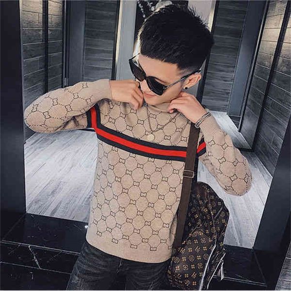 70% outlet online sweater men's winter spirit guy thick style non pilling version net red trend sweater personalized long sleeve bottom, Black;brown
70% outlet online sweater men's winter spirit guy thick style non pilling version net red trend sweater personalized long sleeve bottom, Black;brown
