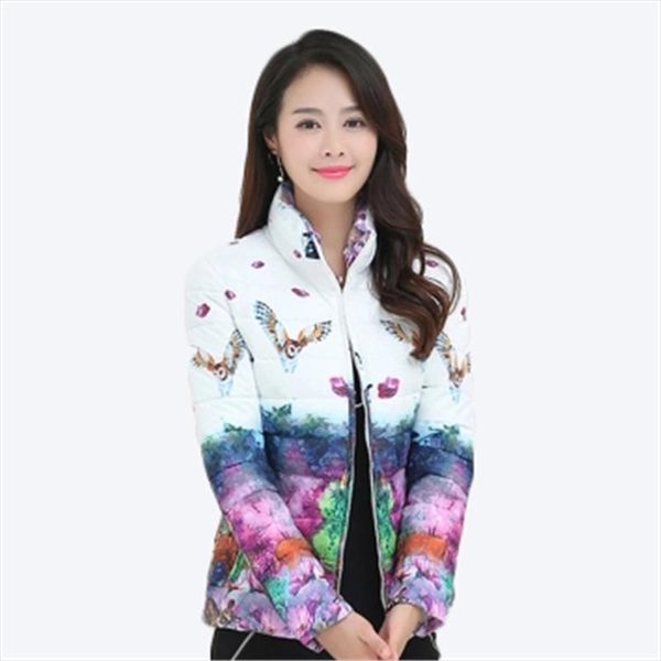winter large size womens parkas jacket thicken outerwear light coats short big size female warm cotton print floral coats d849, Black
winter large size womens parkas jacket thicken outerwear light coats short big size female warm cotton print floral coats d849, Black