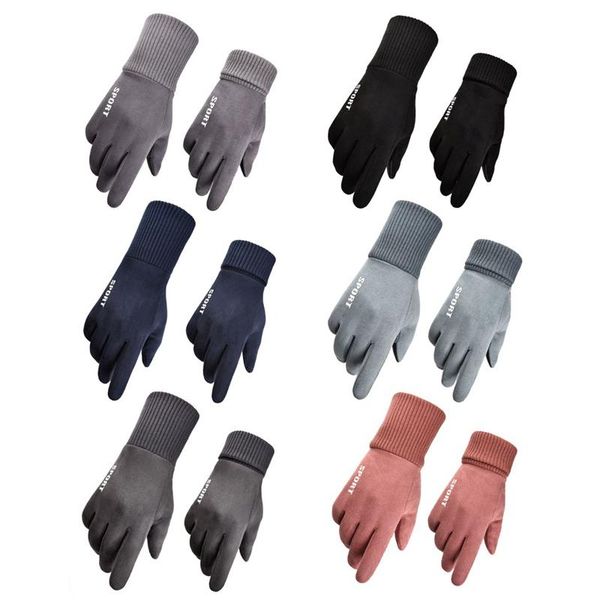 five fingers gloves winter women touch screen waterproof outdoor leather thicken warm suede female elastic mittens, Blue;gray
five fingers gloves winter women touch screen waterproof outdoor leather thicken warm suede female elastic mittens, Blue;gray