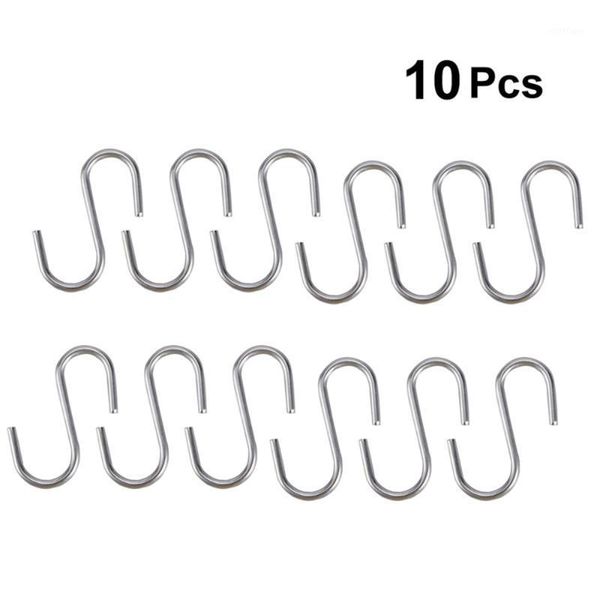 100 pcs heavy duty stainless steel shaped hooks kitchen spoon pan pot utensils hangers clasp over the door closet clothes rack1
100 pcs heavy duty stainless steel shaped hooks kitchen spoon pan pot utensils hangers clasp over the door closet clothes rack1