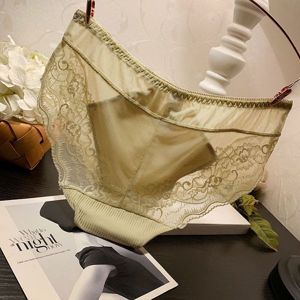 court lace underwear women's mid waist transparent perspective seductive briefs breathable cotton crotch pants, Black;pink
court lace underwear women's mid waist transparent perspective seductive briefs breathable cotton crotch pants, Black;pink