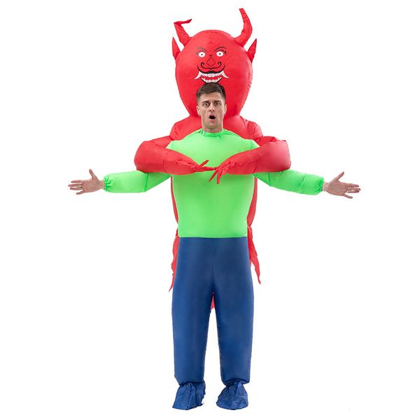 mascot costumes halloween spooks for stage performances and creepy bugaboo carnival christmas birthday easter costumes, Red;yellow
mascot costumes halloween spooks for stage performances and creepy bugaboo carnival christmas birthday easter costumes, Red;yellow