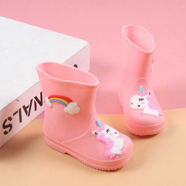 new rainbow unicorn rain boots kids for boys rain boots waterproof baby girls non-slip pvc rubber water shoes children rainboots c1005, Black;grey
new rainbow unicorn rain boots kids for boys rain boots waterproof baby girls non-slip pvc rubber water shoes children rainboots c1005, Black;grey