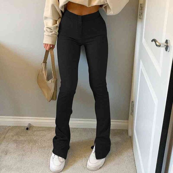 40 joggers women sport pants casual solid slim-fit trousers slit high-waisted skinny sweatpants ropa deportiva mujer, Black
40 joggers women sport pants casual solid slim-fit trousers slit high-waisted skinny sweatpants ropa deportiva mujer, Black