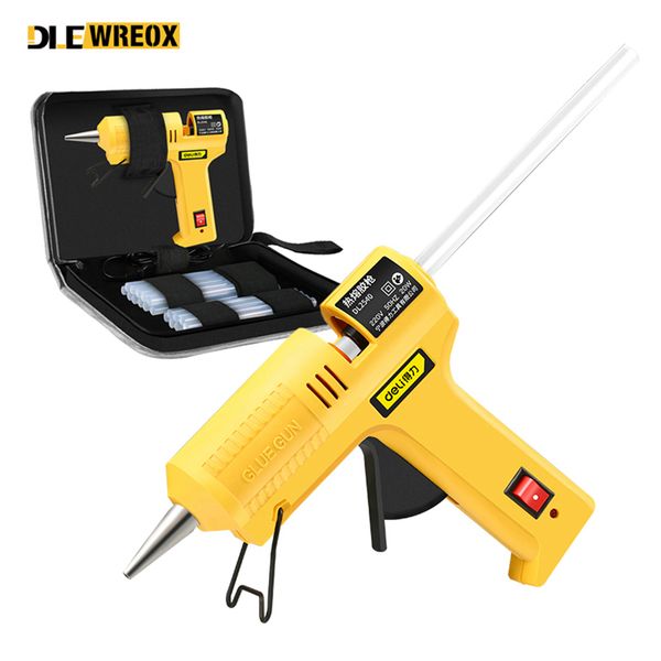 glue gun set 20w/40w/60w/80w professional high temp melt glue gun with stick 7mm 11mm repair tool diy tools
glue gun set 20w/40w/60w/80w professional high temp melt glue gun with stick 7mm 11mm repair tool diy tools