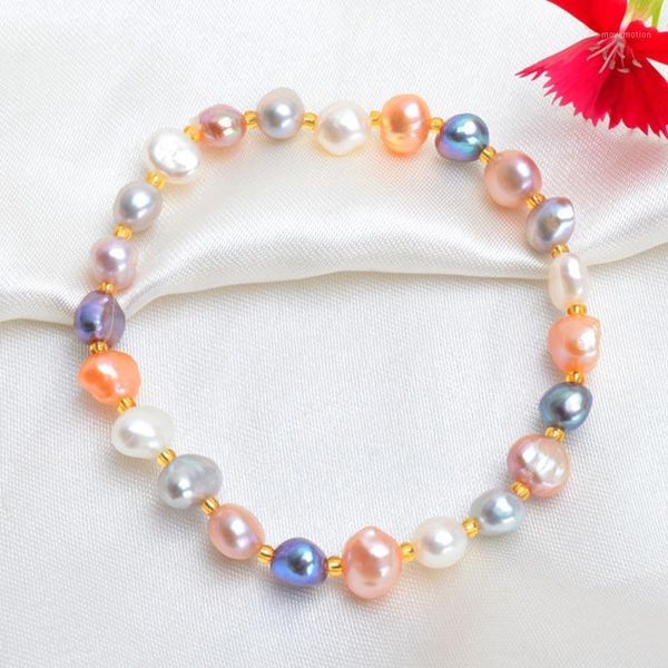 100% handmake baroque natural pearl bracelet trendy women charm beaded wedding bracelets bridal freshwater pearl jewelry gifts1, Golden;silver
100% handmake baroque natural pearl bracelet trendy women charm beaded wedding bracelets bridal freshwater pearl jewelry gifts1, Golden;silver