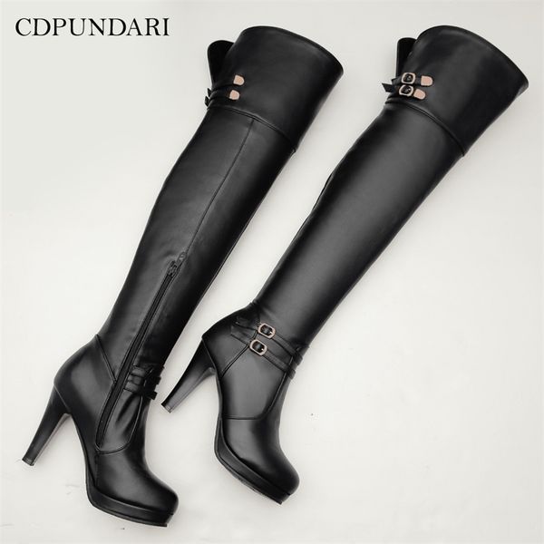 cdpundari high heels over the knee boots women platform thigh high boots winter shoes cuissardes talons hauts hautes t200104, Black
cdpundari high heels over the knee boots women platform thigh high boots winter shoes cuissardes talons hauts hautes t200104, Black