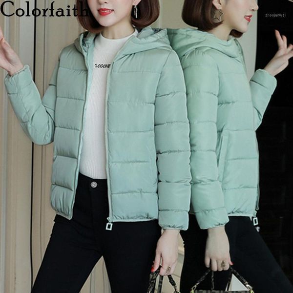 colorfaith new 2019 autumn winter women down jacket coat pockets slim jacket quilted korean style outerwear sweet hooded co19491, Black
colorfaith new 2019 autumn winter women down jacket coat pockets slim jacket quilted korean style outerwear sweet hooded co19491, Black