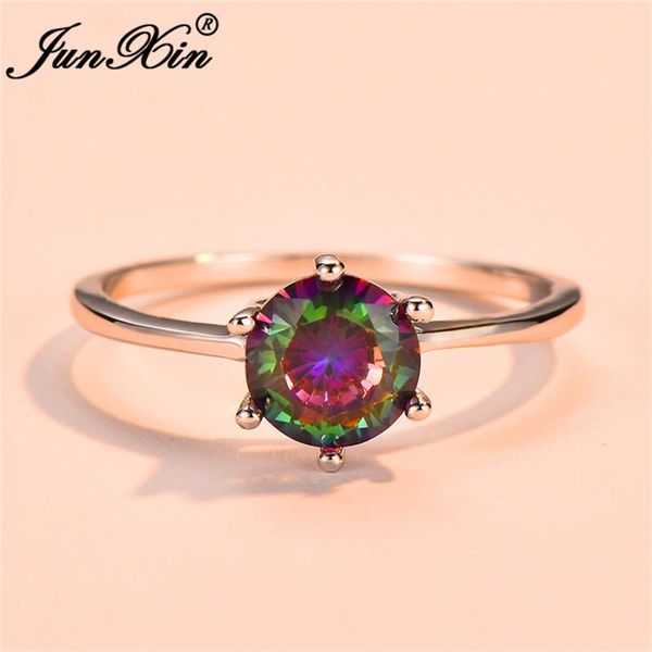 wedding rings junxin classic six round zircon solitaire ring female silver color rainbow fire cz engagement for women, Slivery;golden
wedding rings junxin classic six round zircon solitaire ring female silver color rainbow fire cz engagement for women, Slivery;golden
