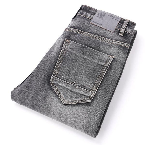 men's jeans 2021 men business casual summer straight slim fit grey stretch denim pants trousers classic cowboys size 28-40, Blue
men's jeans 2021 men business casual summer straight slim fit grey stretch denim pants trousers classic cowboys size 28-40, Blue