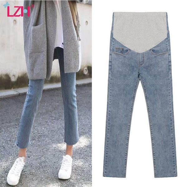lzh pregnant pants 2020 autumn new stretch washed denim maternity jeans fashion pencil trousers clothes for pregnant women, White
lzh pregnant pants 2020 autumn new stretch washed denim maternity jeans fashion pencil trousers clothes for pregnant women, White