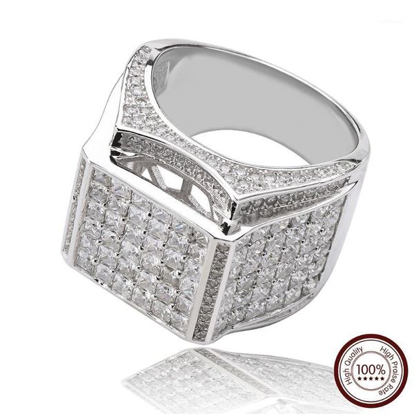 925 sterling silver men rings punk party ring paved shiny cubic zirconia fashion male jewelry1, Golden;silver
925 sterling silver men rings punk party ring paved shiny cubic zirconia fashion male jewelry1, Golden;silver