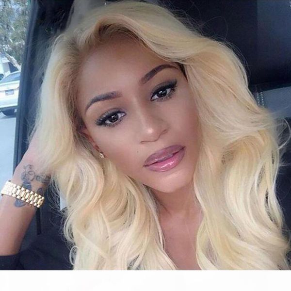 #613 blonde peruvian body wave 100% human hair full lace wig pre plucked for black women 150% density with baby hair, Black;brown
#613 blonde peruvian body wave 100% human hair full lace wig pre plucked for black women 150% density with baby hair, Black;brown