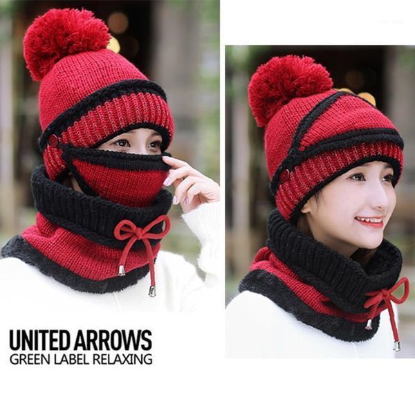 women windproof knitting adjustable rope soft winter warm daily acrylic fiber skiing gift with face cover casual scarf hat set1, Blue;gray
women windproof knitting adjustable rope soft winter warm daily acrylic fiber skiing gift with face cover casual scarf hat set1, Blue;gray