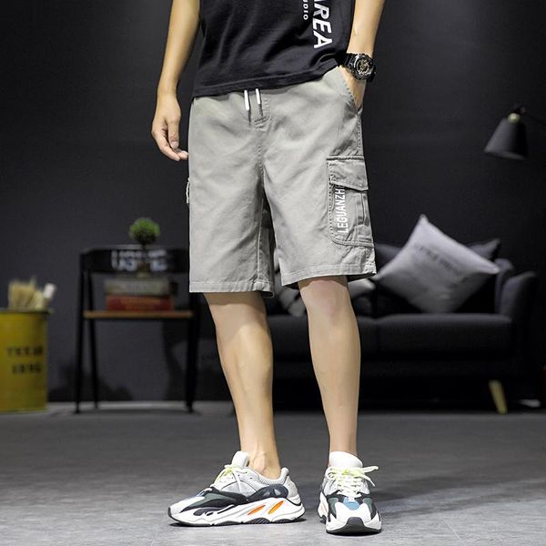 men's shorts mid pants 2021 summer japanese fashion trend youth five-point running large size, White;black
men's shorts mid pants 2021 summer japanese fashion trend youth five-point running large size, White;black