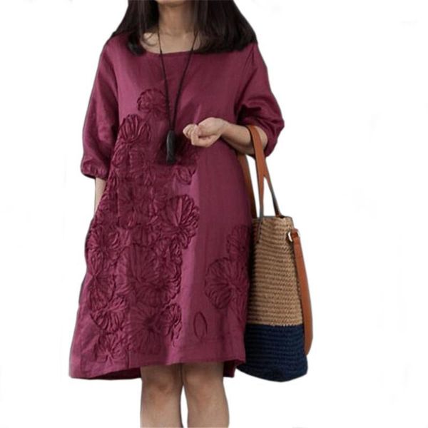 casual dresses 2021 summer women plus size dress round neck solid color beach half sleeve loose cotton linen1, Black;gray
casual dresses 2021 summer women plus size dress round neck solid color beach half sleeve loose cotton linen1, Black;gray
