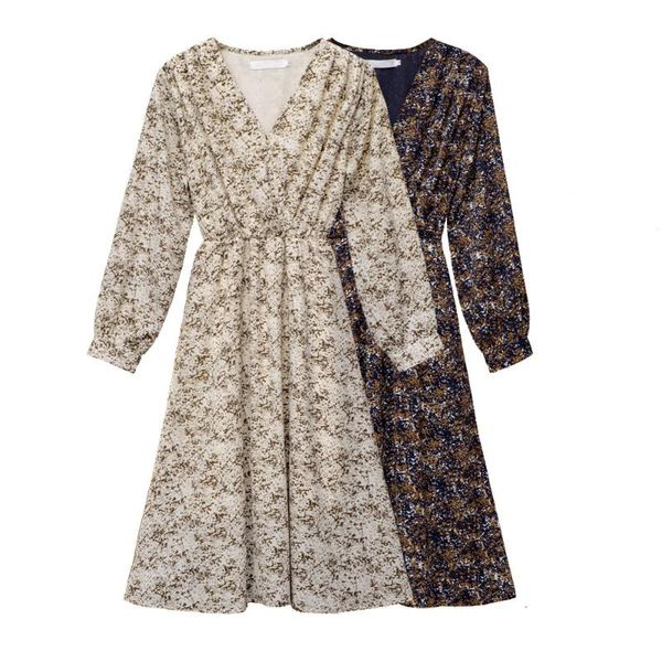 floral print dress for women spring and autumn casual black apricot v neck long sleeve elastic waist plus size clothing 4xl 5xl, Black;gray
floral print dress for women spring and autumn casual black apricot v neck long sleeve elastic waist plus size clothing 4xl 5xl, Black;gray